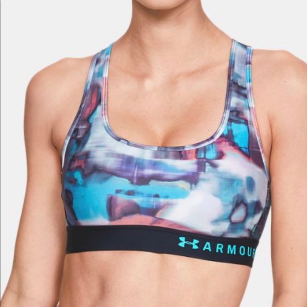 Under Armour | Heat Gear Mid Crossback Sports Bra
